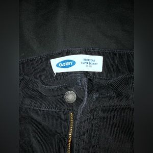 Black Old Navy Corduroy Jeans